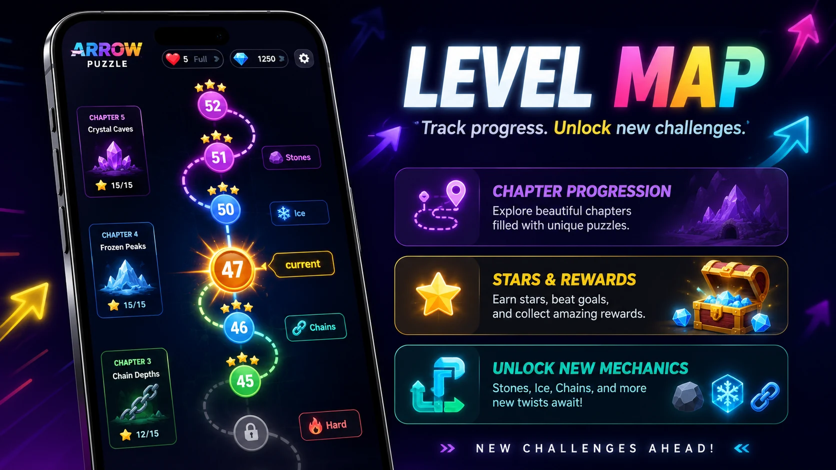 Arrow Puzzle 2: Slide & Escape screenshot